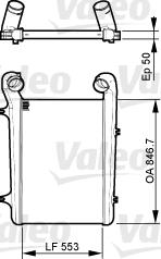 Valeo 817369 - Интеркулер autozip.com.ua