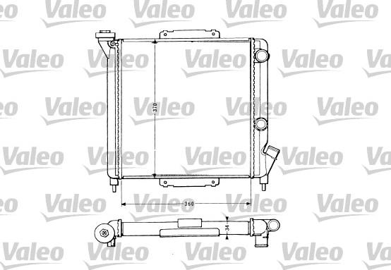 Valeo 883959 - Радіатор, охолодження двигуна autozip.com.ua