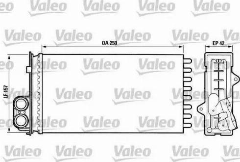 Valeo 883976 - Радіатор, охолодження двигуна autozip.com.ua