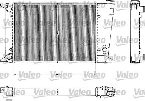 Valeo 883418 - Радіатор, охолодження двигуна autozip.com.ua