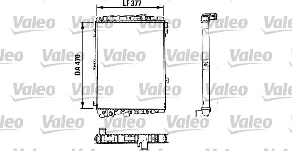 Valeo 883864 - Радіатор, охолодження двигуна autozip.com.ua