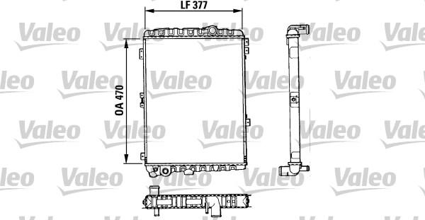 Valeo 883863 - Радіатор, охолодження двигуна autozip.com.ua