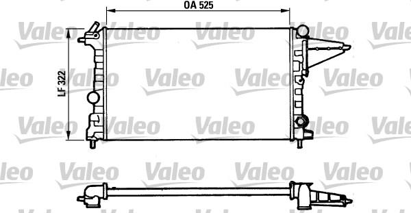 Valeo 883877 - Радіатор, охолодження двигуна autozip.com.ua