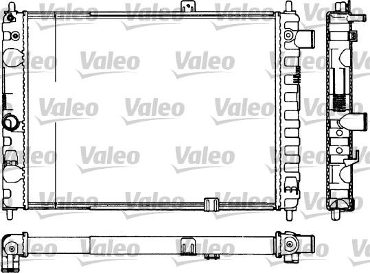 Valeo 883770 - Радіатор, охолодження двигуна autozip.com.ua