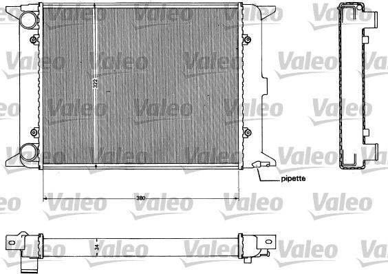 Valeo 882896 - Радіатор, охолодження двигуна autozip.com.ua