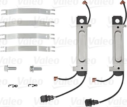 Valeo 882259 - Гальмівні колодки, дискові гальма autozip.com.ua