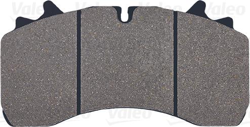VALEO 882250 - Гальмівні колодки, дискові гальма autozip.com.ua