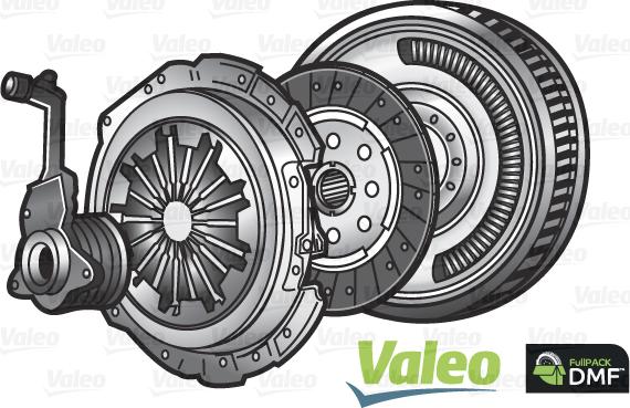 Valeo 837598 - Комплект зчеплення autozip.com.ua