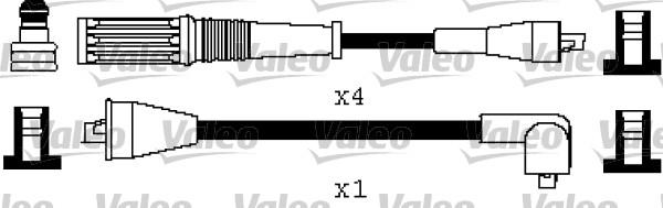 Valeo 346499 - Комплект проводів запалювання autozip.com.ua