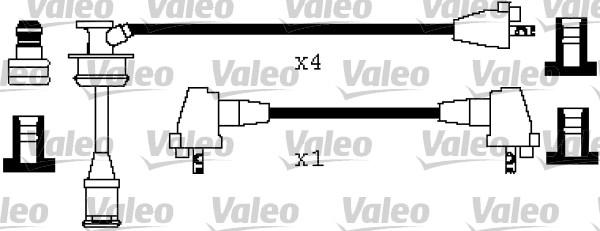 VALEO 346444 - Комплект проводів запалювання autozip.com.ua