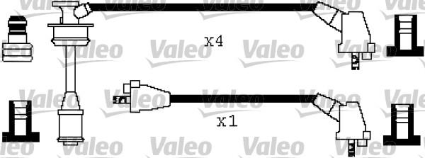 Valeo 346445 - Комплект проводів запалювання autozip.com.ua