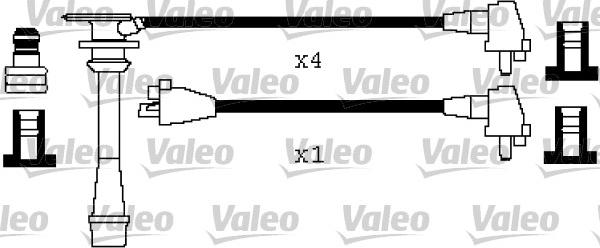 Valeo 346446 - Комплект проводів запалювання autozip.com.ua