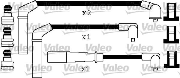 VALEO 346443 - Комплект проводів запалювання autozip.com.ua