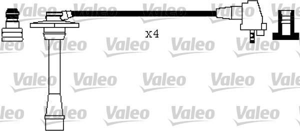 VALEO 346453 - Комплект проводів запалювання autozip.com.ua