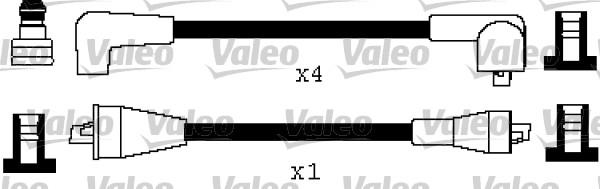 Valeo 346468 - Комплект проводів запалювання autozip.com.ua