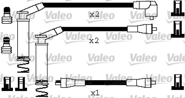 Valeo 346404 - Комплект проводів запалювання autozip.com.ua