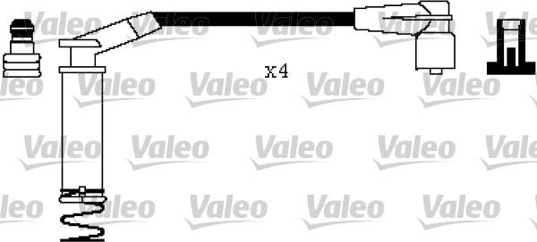 VALEO 346405 - Комплект проводів запалювання autozip.com.ua