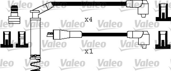 Valeo 346401 - Комплект проводів запалювання autozip.com.ua