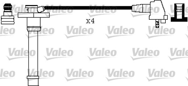 VALEO 346418 - Комплект проводів запалювання autozip.com.ua