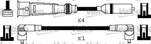 Valeo 346417 - Комплект проводів запалювання autozip.com.ua