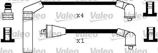 Valeo 346480 - Комплект проводів запалювання autozip.com.ua