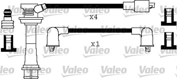 Valeo 346431 - Комплект проводів запалювання autozip.com.ua