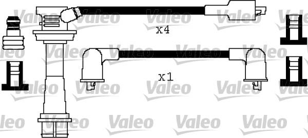 VALEO 346432 - Комплект проводів запалювання autozip.com.ua