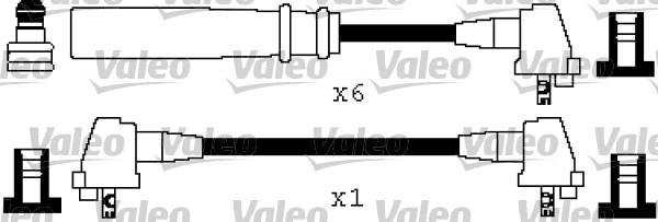 Valeo 346420 - Комплект проводів запалювання autozip.com.ua