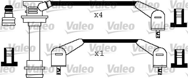 Valeo 346421 - Комплект проводів запалювання autozip.com.ua