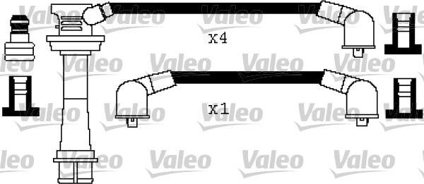 Valeo 346428 - Комплект проводів запалювання autozip.com.ua