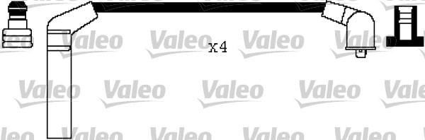 VALEO 346475 - Комплект проводів запалювання autozip.com.ua