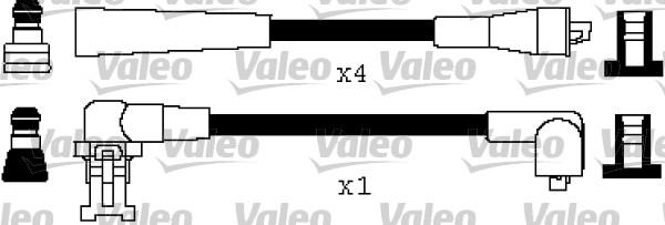 VALEO 346470 - Комплект проводів запалювання autozip.com.ua