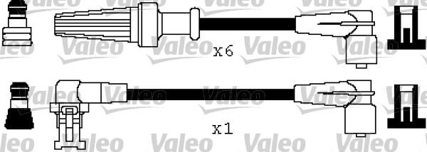 Valeo 346471 - Комплект проводів запалювання autozip.com.ua