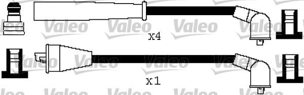 Valeo 346477 - Комплект проводів запалювання autozip.com.ua