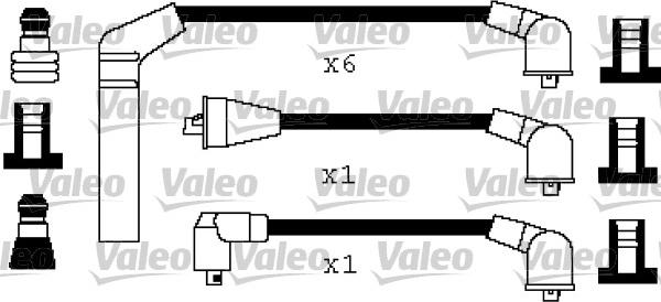 VALEO 346544 - Комплект проводів запалювання autozip.com.ua