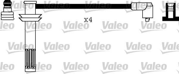 Valeo 346543 - Комплект проводів запалювання autozip.com.ua