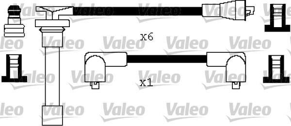 Valeo 346550 - Комплект проводів запалювання autozip.com.ua