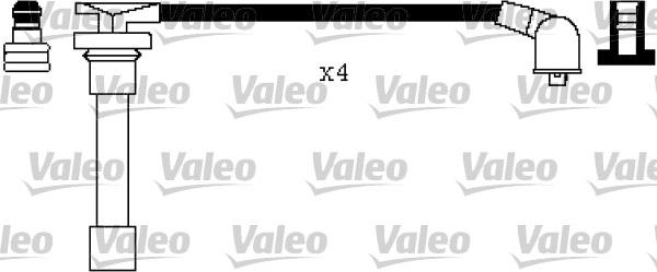 Valeo 346551 - Комплект проводів запалювання autozip.com.ua