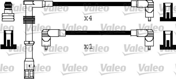 Valeo 346565 - Комплект проводів запалювання autozip.com.ua