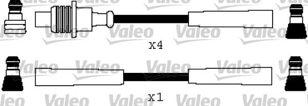 VALEO 346561 - Комплект проводів запалювання autozip.com.ua
