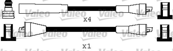 VALEO 346562 - Комплект проводів запалювання autozip.com.ua