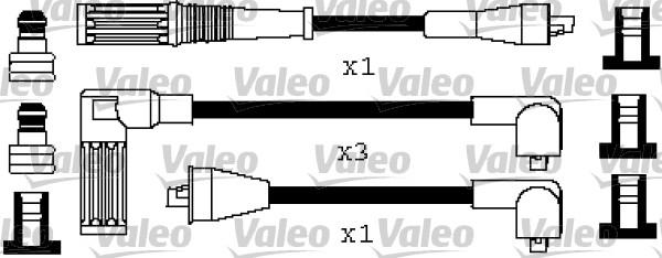 Valeo 346505 - Комплект проводів запалювання autozip.com.ua