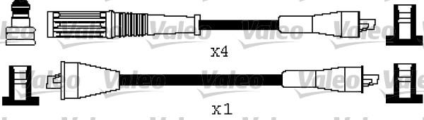 VALEO 346515 - Комплект проводів запалювання autozip.com.ua