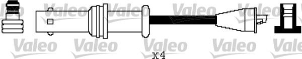 VALEO 346586 - Комплект проводів запалювання autozip.com.ua