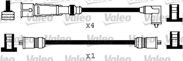 VALEO 346581 - Комплект проводів запалювання autozip.com.ua