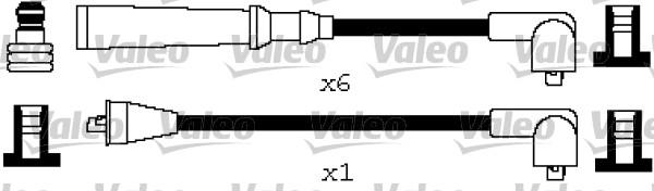 VALEO 346588 - Комплект проводів запалювання autozip.com.ua