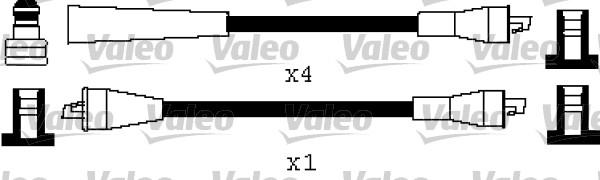 VALEO 346535 - Комплект проводів запалювання autozip.com.ua