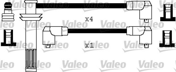 VALEO 346531 - Комплект проводів запалювання autozip.com.ua