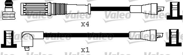 VALEO 346532 - Комплект проводів запалювання autozip.com.ua