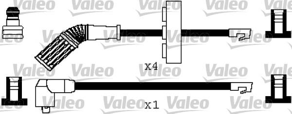 Valeo 346524 - Комплект проводів запалювання autozip.com.ua